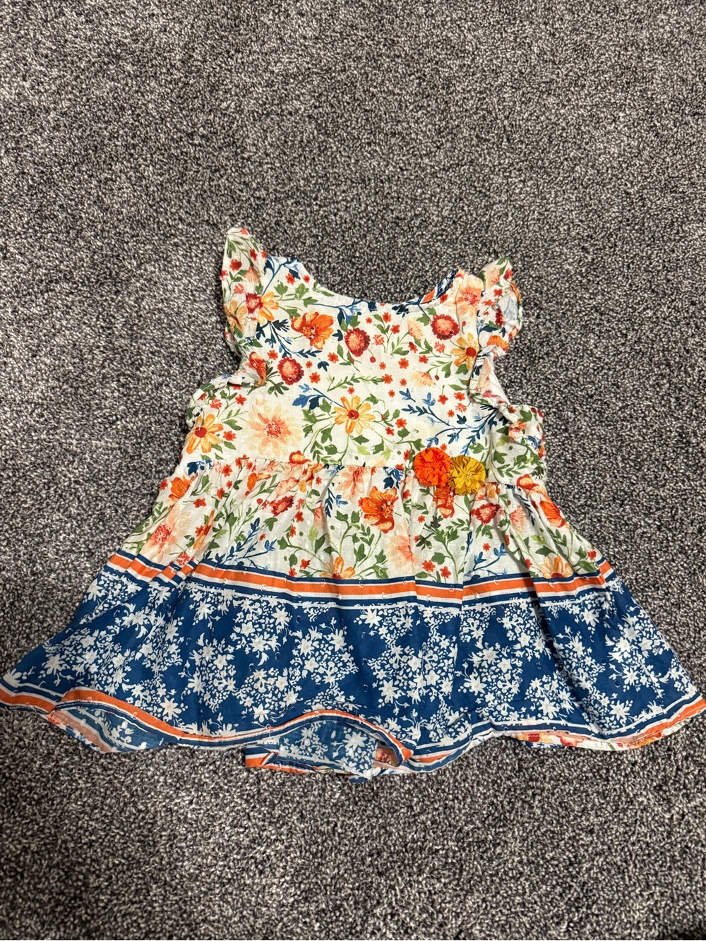 Pippa & Julie 18 month floral dress tank top